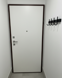 Safem - Serramenti Torino - Porta blindata classe 3 di sicurezza con pannello bianco